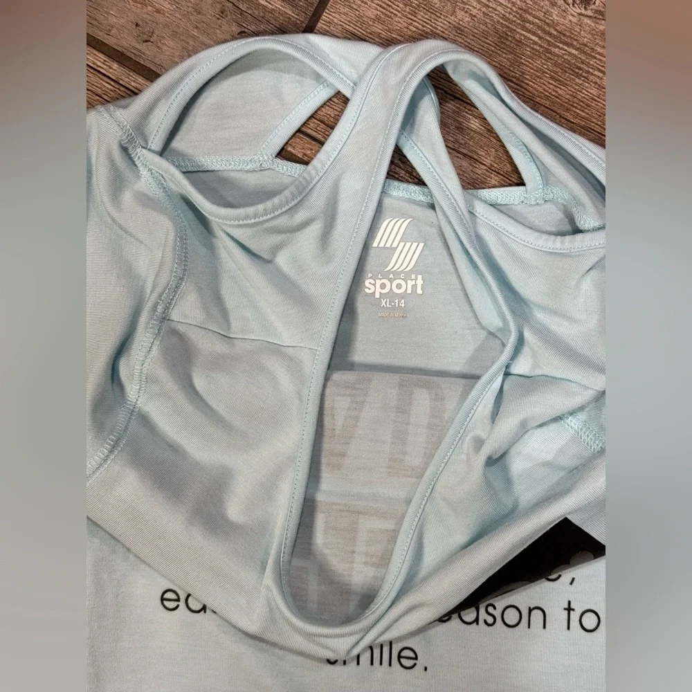Cheer Leader Light Blue Girls Top​